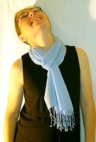 100% pashmina muffler