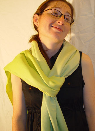 Sunrise Pashmina ombre shawl