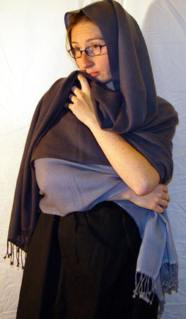 Sunrise Pashmina ombre shawl