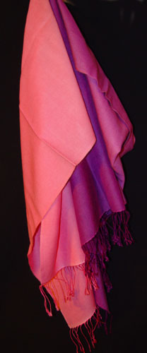 Sunrise Pashmina ombre shawl