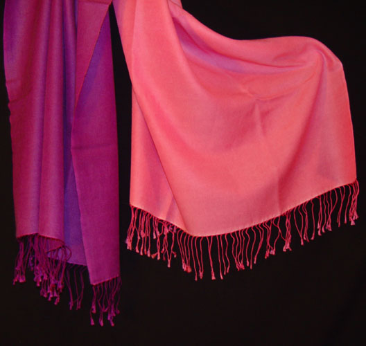 Sunrise Pashmina ombre shawl