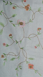 Florata full-surface hand embroidery
