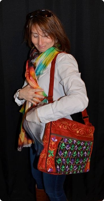 Nasjola bag, handcrafted by Local Women for Sunrise Pashmina