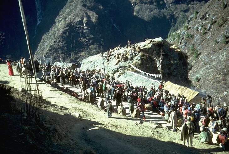 Haat Bazaar (weekly market) at Namche