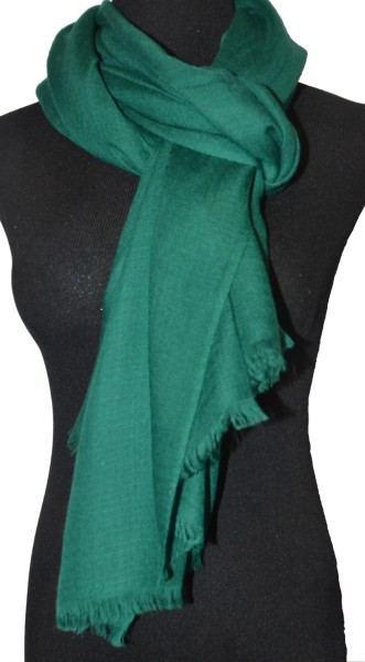Medium size Pumori shawl in Emerald, pm-013