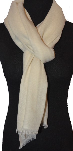 Medium size Pumori shawl in Light Oatmeal, #PM-136L